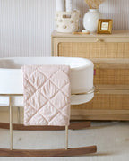 Pin Dot Blanket- Peony
