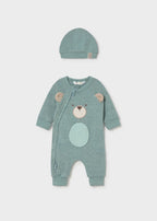 Bear One Piece Hat Set
