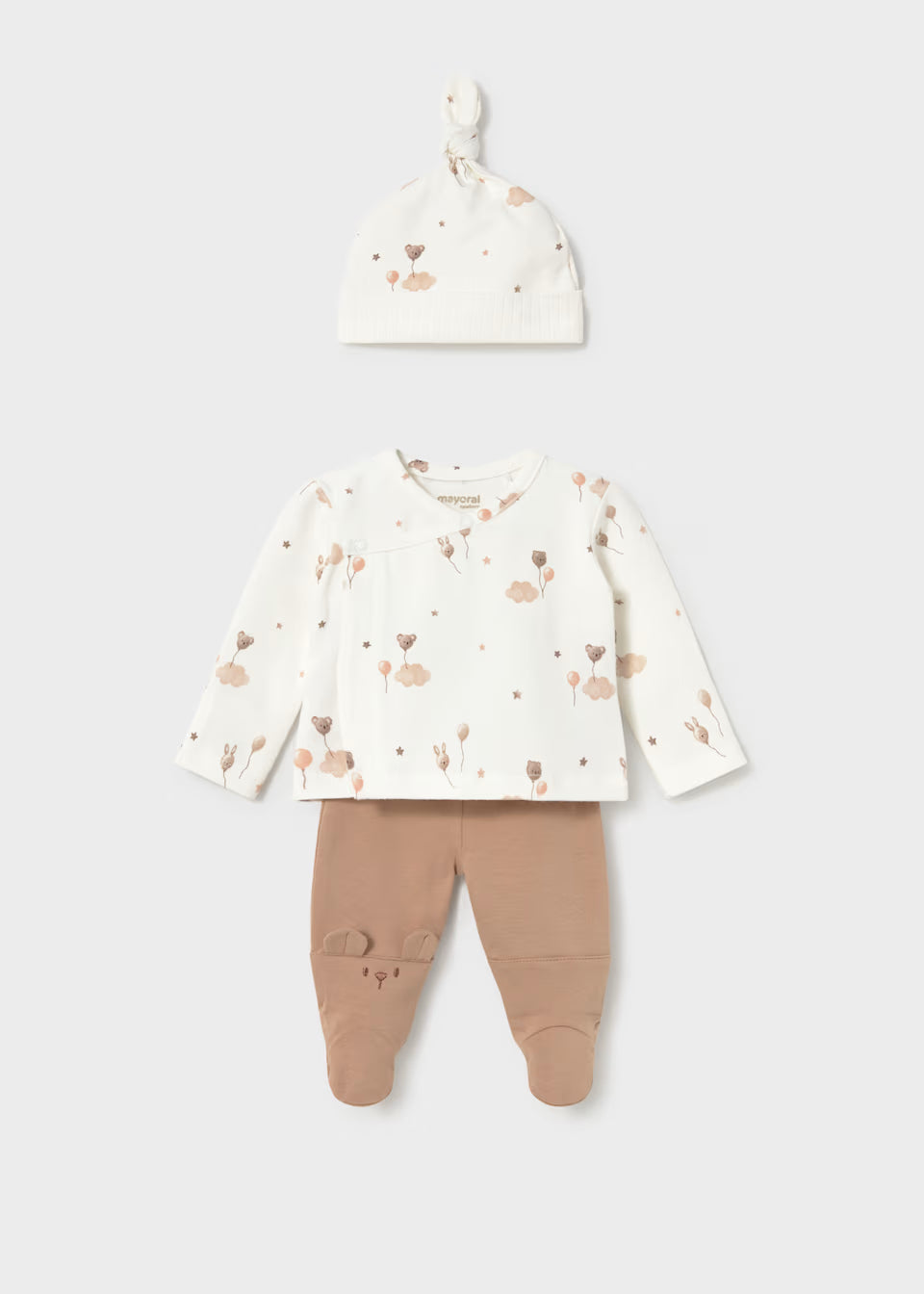 Baby 3 Piece Footed Outfit