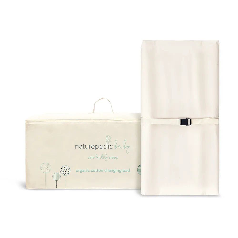 Organic Cotton Changing Pad- 2 Sided