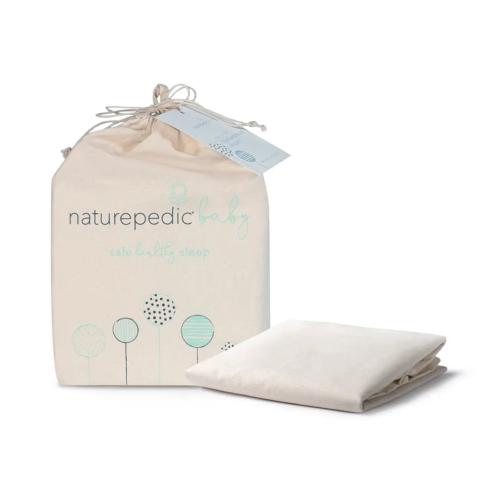 Organic Cotton Waterproof Protector Pad- Crib Fitted (28x52)