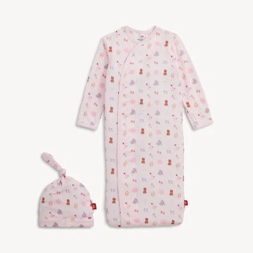 Magnetic Gown and Hat Set