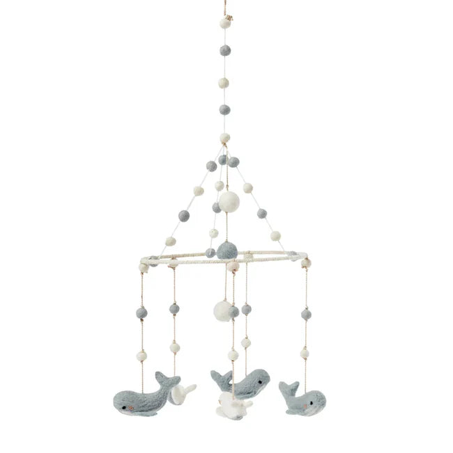Whale Song Ceiling Mobile