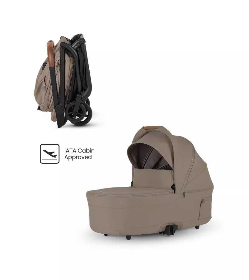 Silver Cross Nia Compact Folding Bassinet- Free Shipping