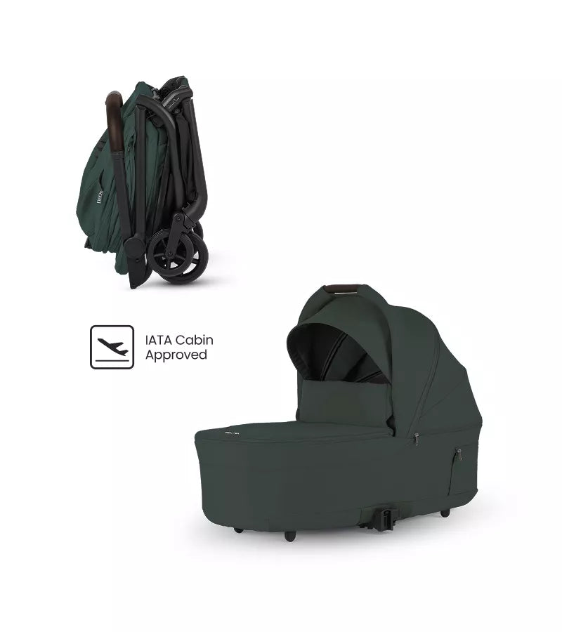 Silver Cross Nia Compact Folding Bassinet- Free Shipping