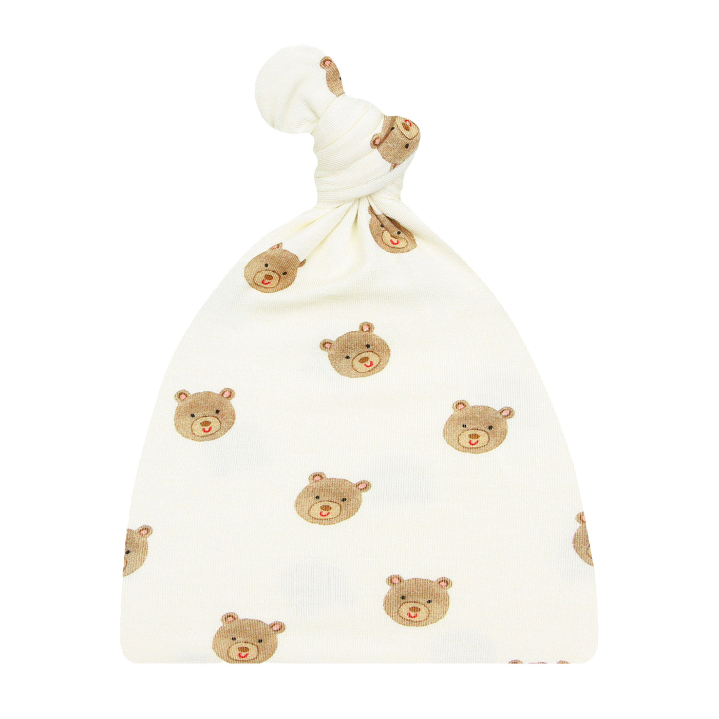 Teddy Top Knot Hat