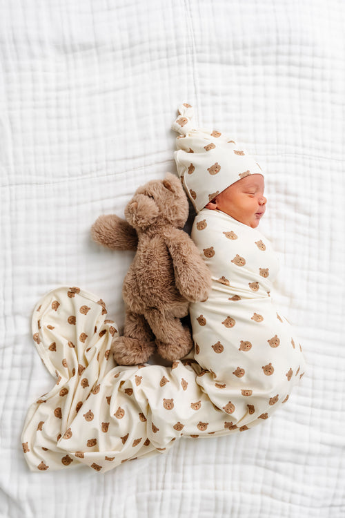 Teddy Swaddle Blanket - Regular Luxe (48x48 Inches)