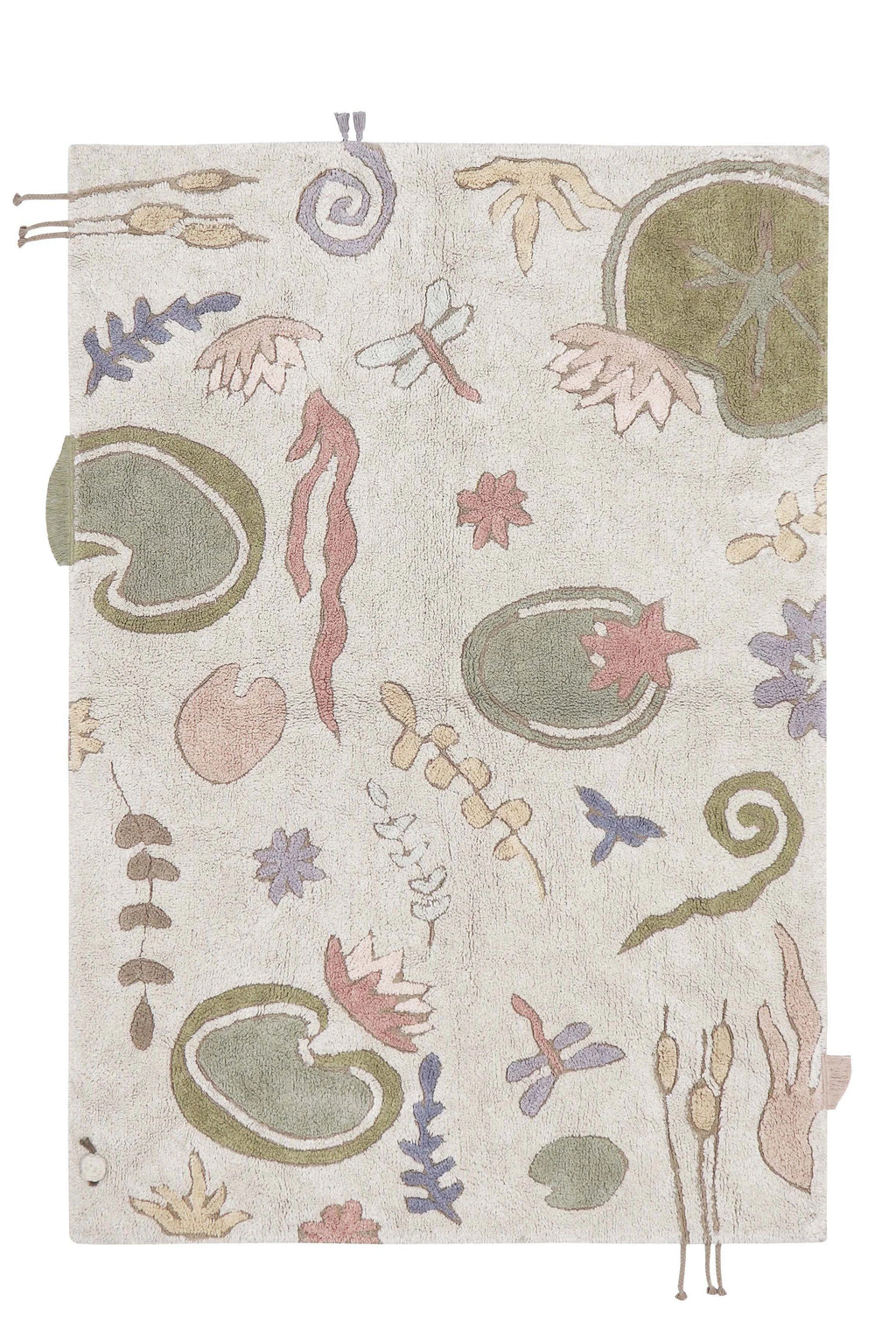 Washable Play Rug- Botanic Fantasy 6'7"x9'10"
