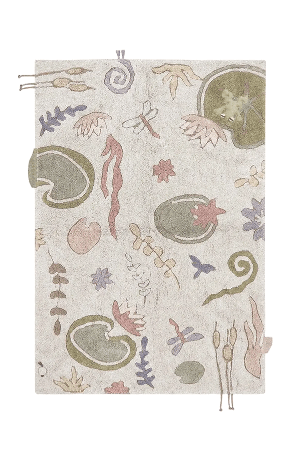 Washable Play Rug- Botanic Fantasy 6'7"x9'10"