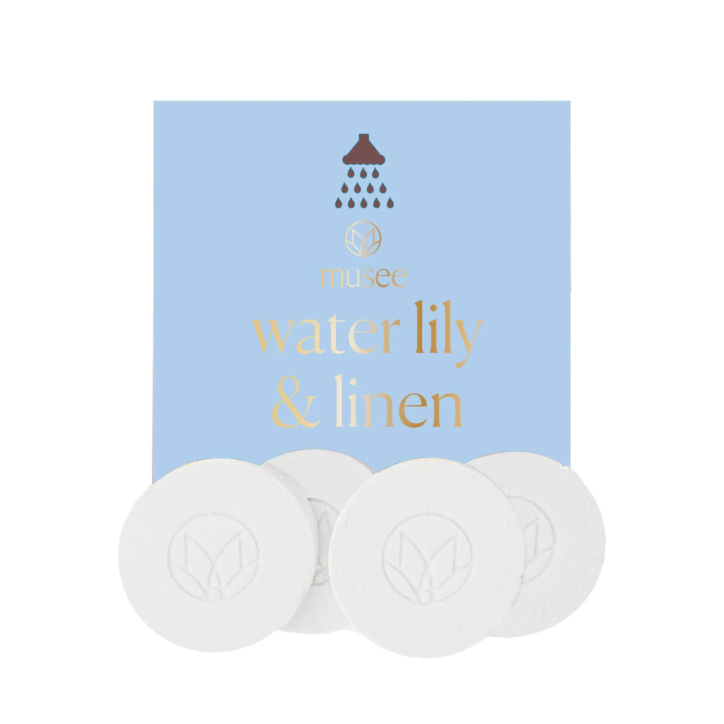 Water Lily and Linen Shower Steamers