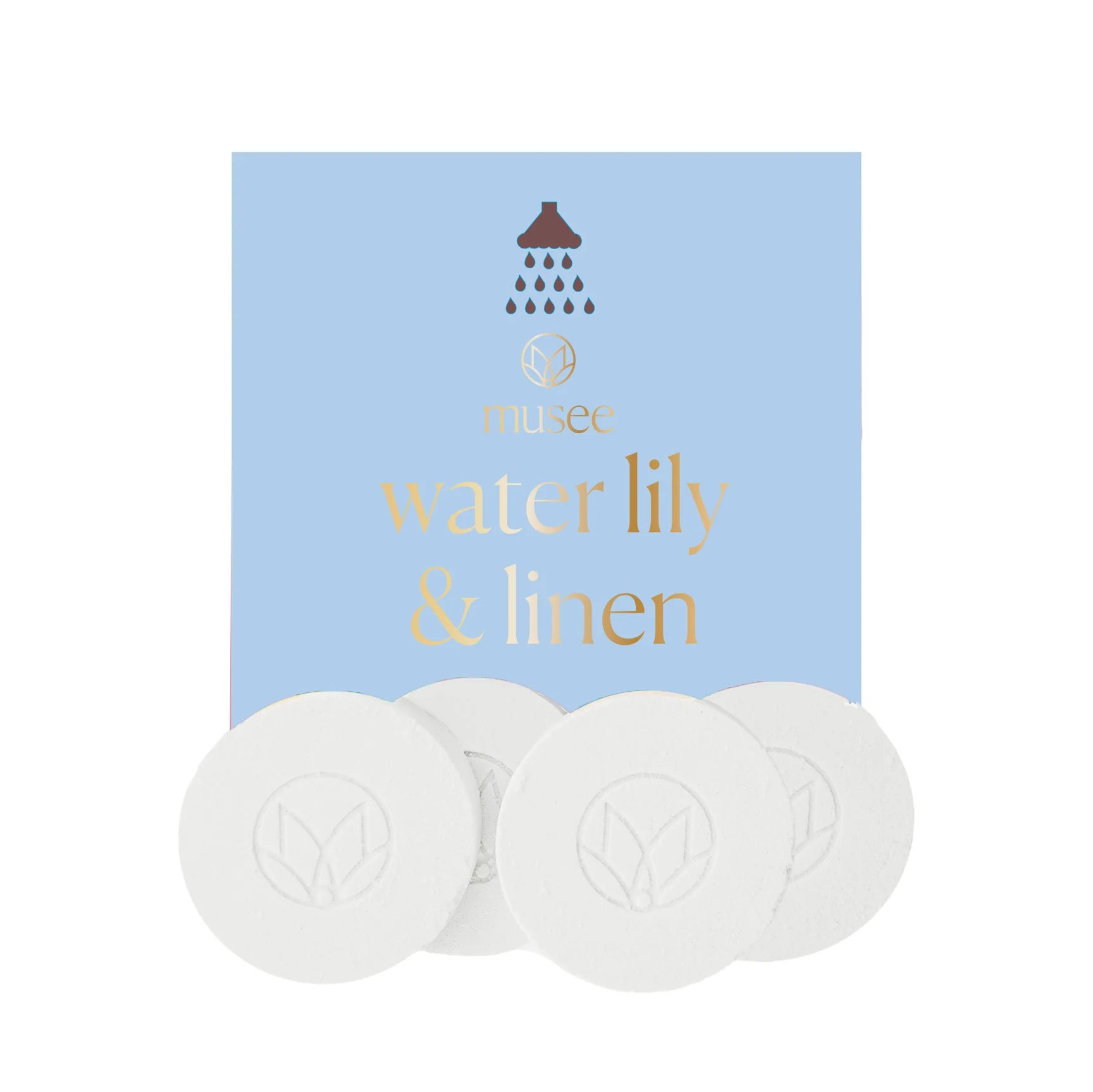 Water Lily and Linen Shower Steamers