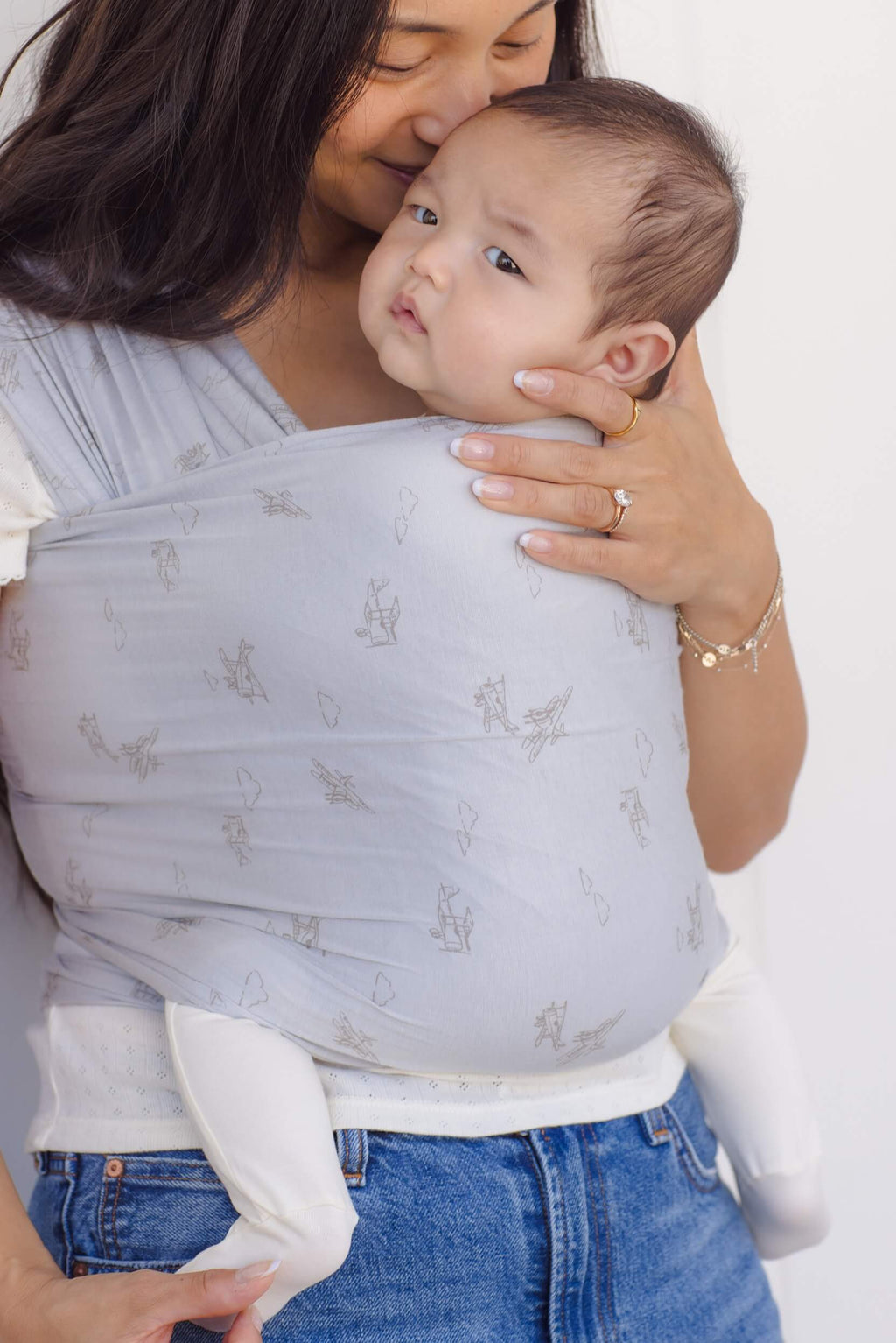 Quincy Mae x Solly Baby Airplanes Wrap